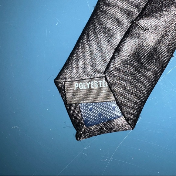 Skinny black tie - Picture 2 of 3